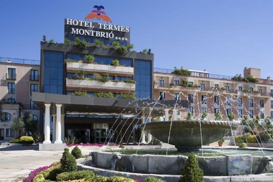 Termes Montbrio Hotel & Spa Montbrio del Camp Bagian luar foto